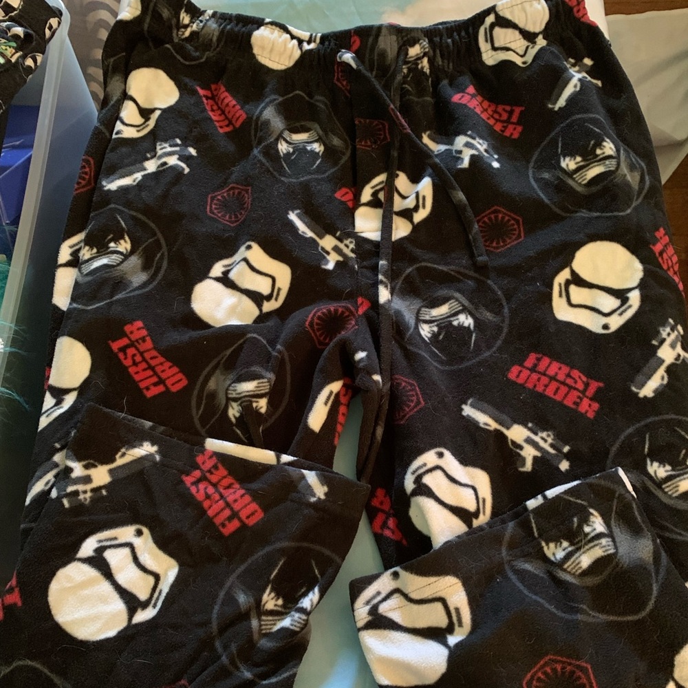 Star Wars Mens Fleece Pajama Bottoms